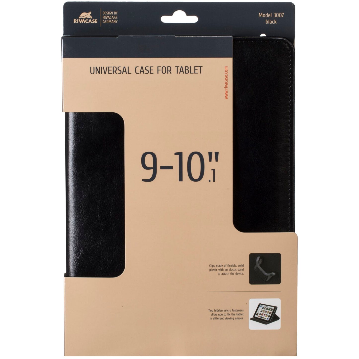 Rivacase 3007 Tablet Case 9 - 10 schwarz