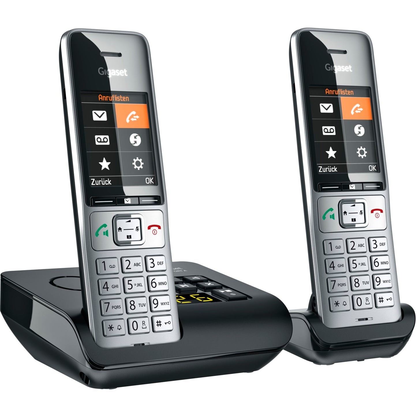 Gigaset COMFORT 500A duo silver-black