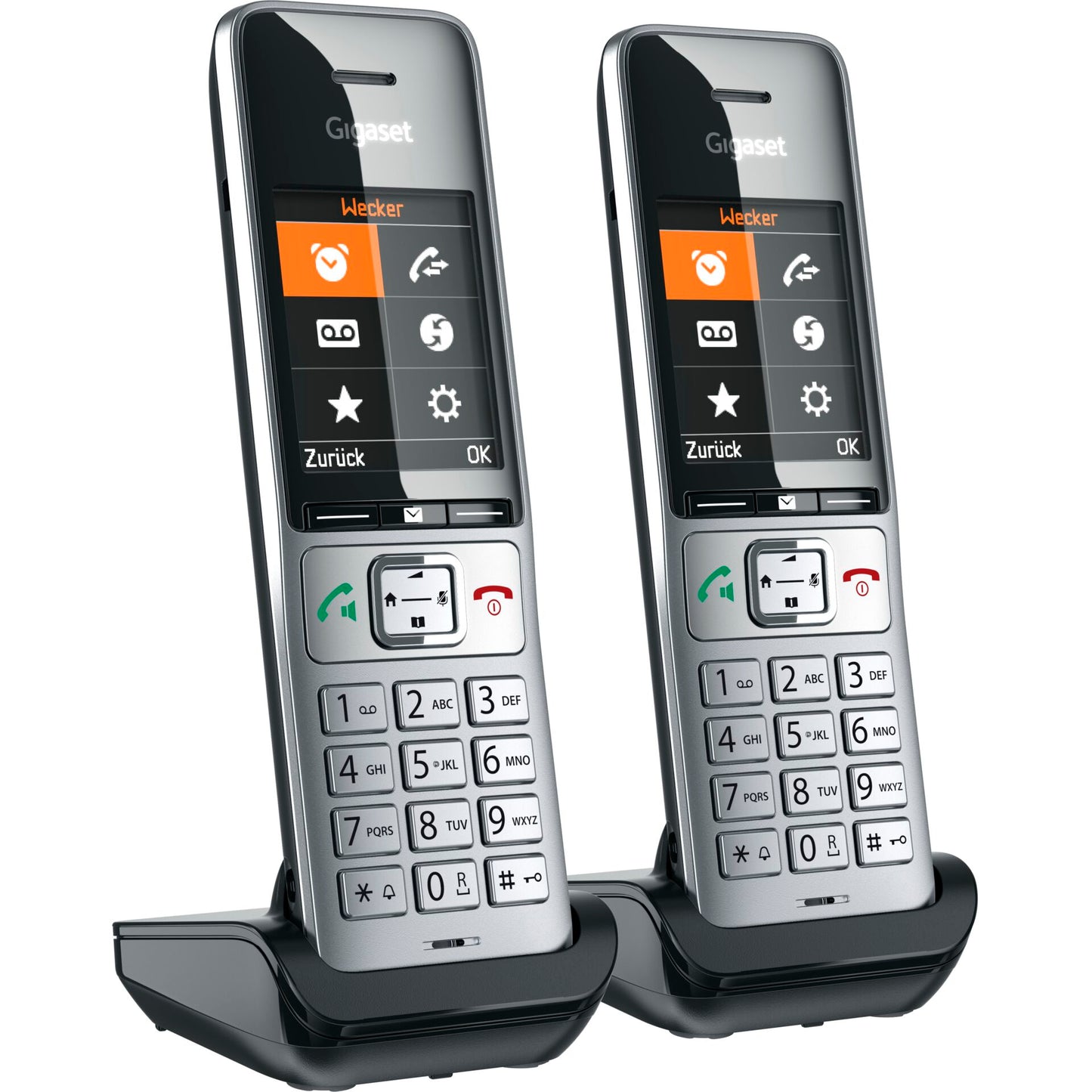 Gigaset COMFORT 500HX duo silver-black