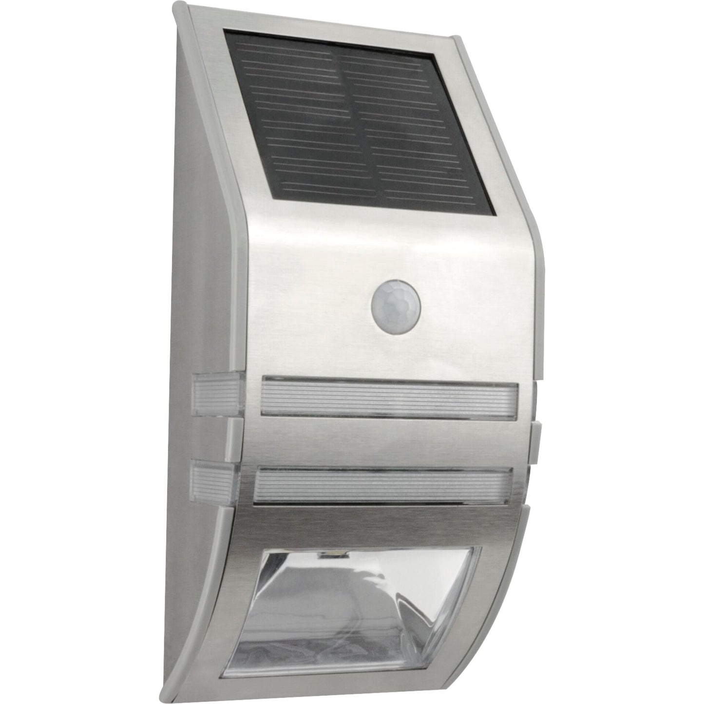 REV LED Wall Floodlight with Motion Detector alu