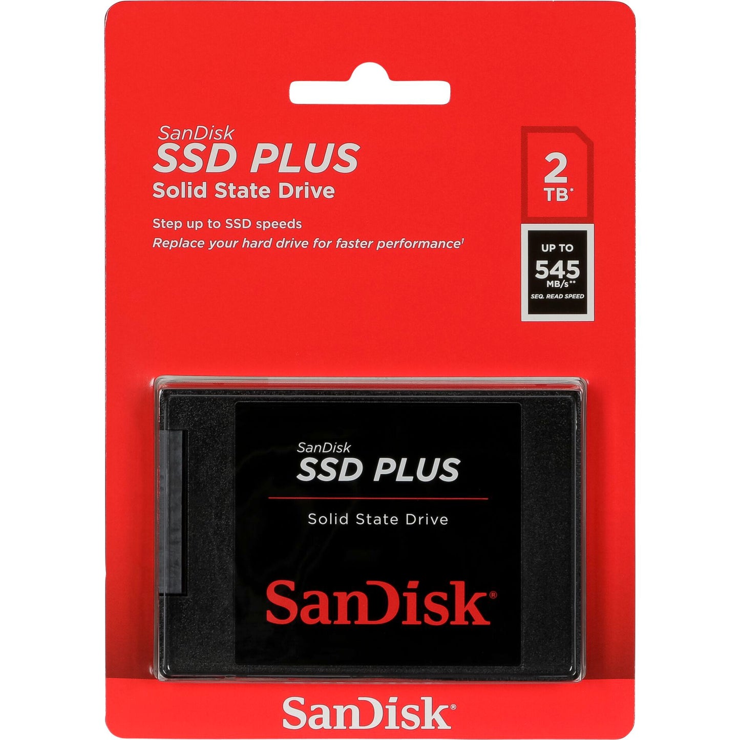 SanDisk SSD Plus 2TB Read 535 MB/s SDSSDA-2T00-G26