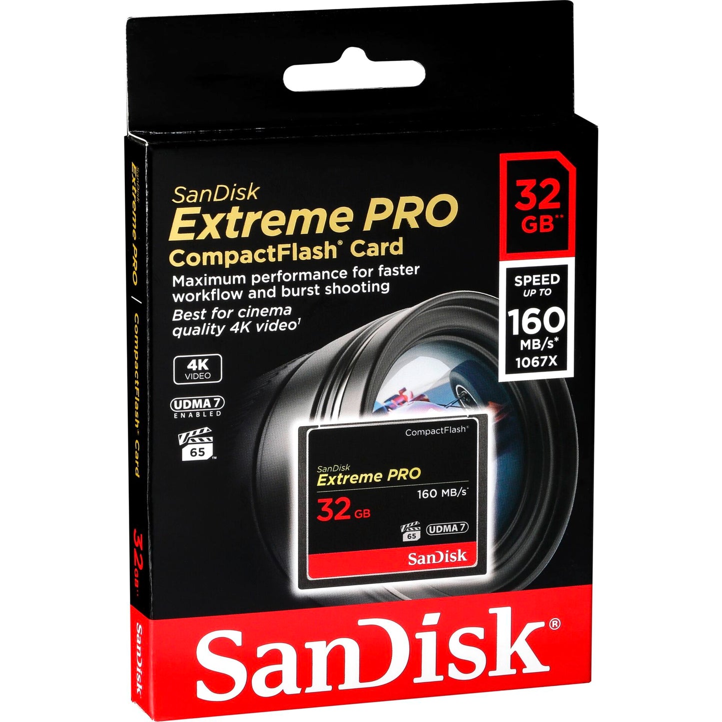 SanDisk Extreme Pro CF 32GB 160MB/s SDCFXPS-032G-X46