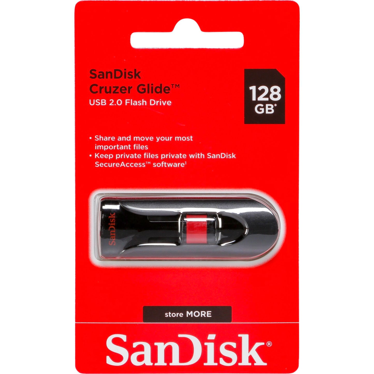 SanDisk Cruzer Glide 128GB SDCZ60-128G-B35