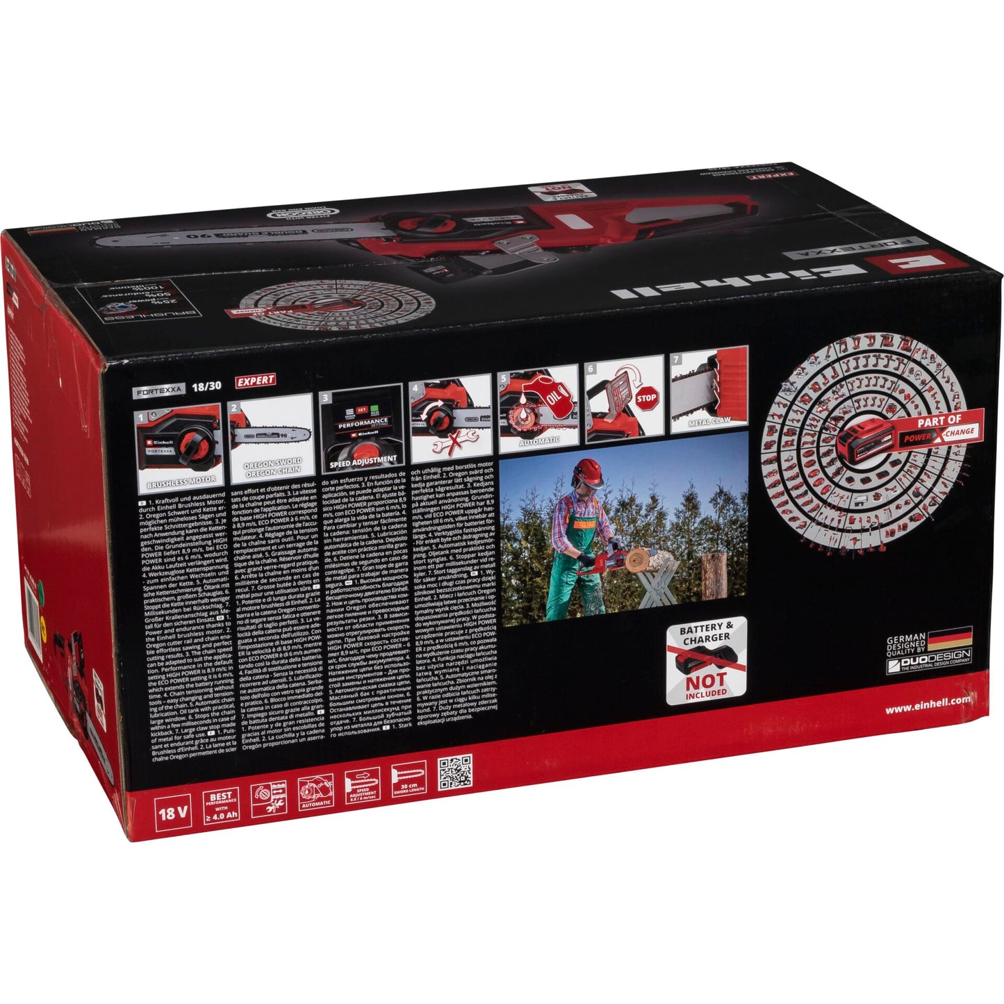 Einhell FORTEXXA 18/30 cordless chainsaw