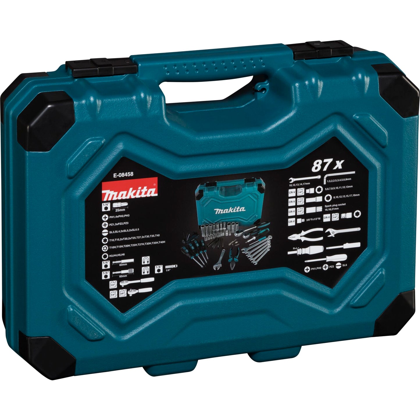 Makita E-08458 Tool Set 87pcs.