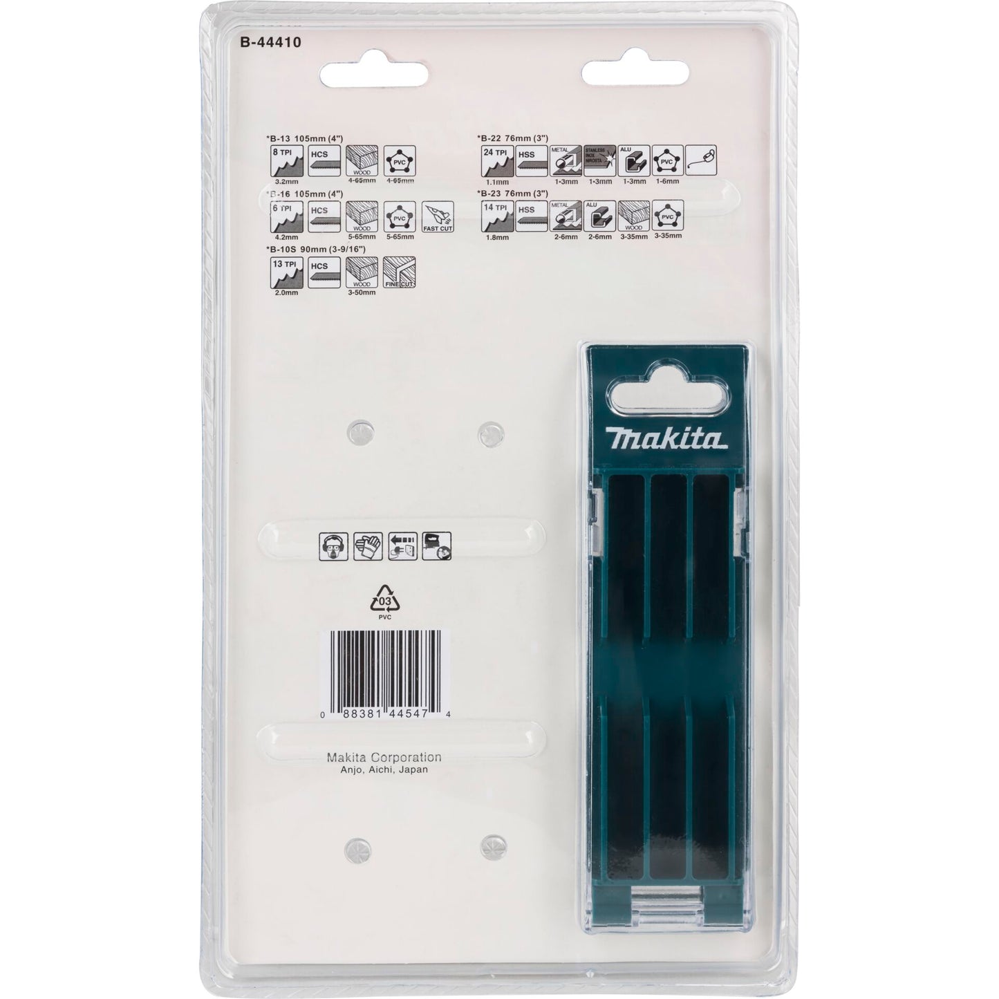 Makita B-44410 Jigsaw Bladesaw Assortment A