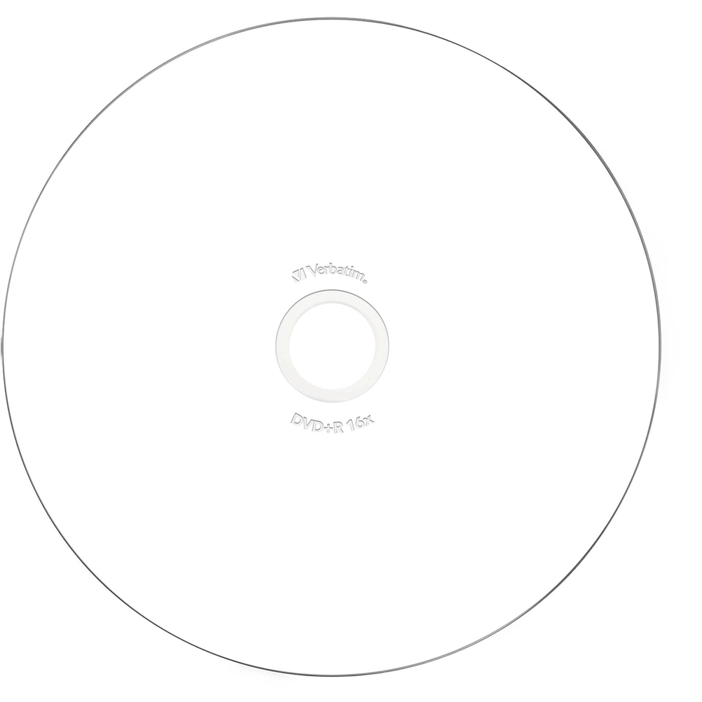 1x10 Verbatim DVD+R 4,7GB Jewel 16x Speed, printable