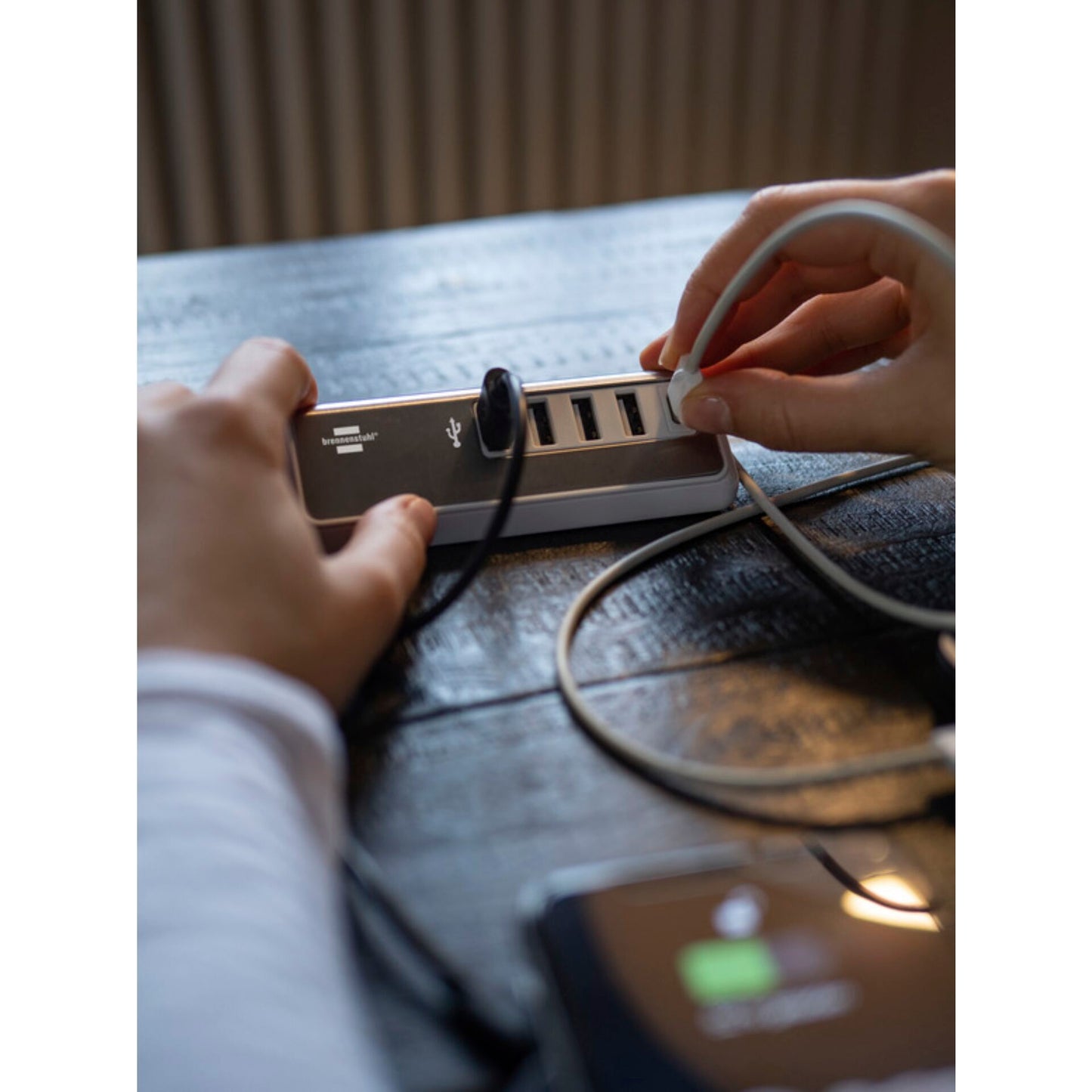 Brennenstuhl USB Multi Chargert with 1,5m 4xUSB TYP A + 1x TYP C