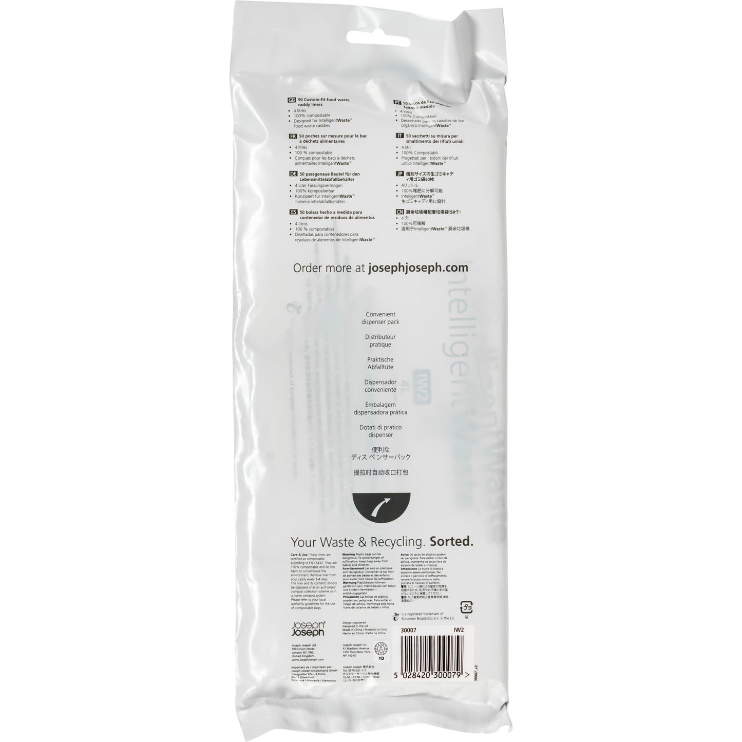 Joseph Joseph Bin Liners 50 pcs. , 4 L