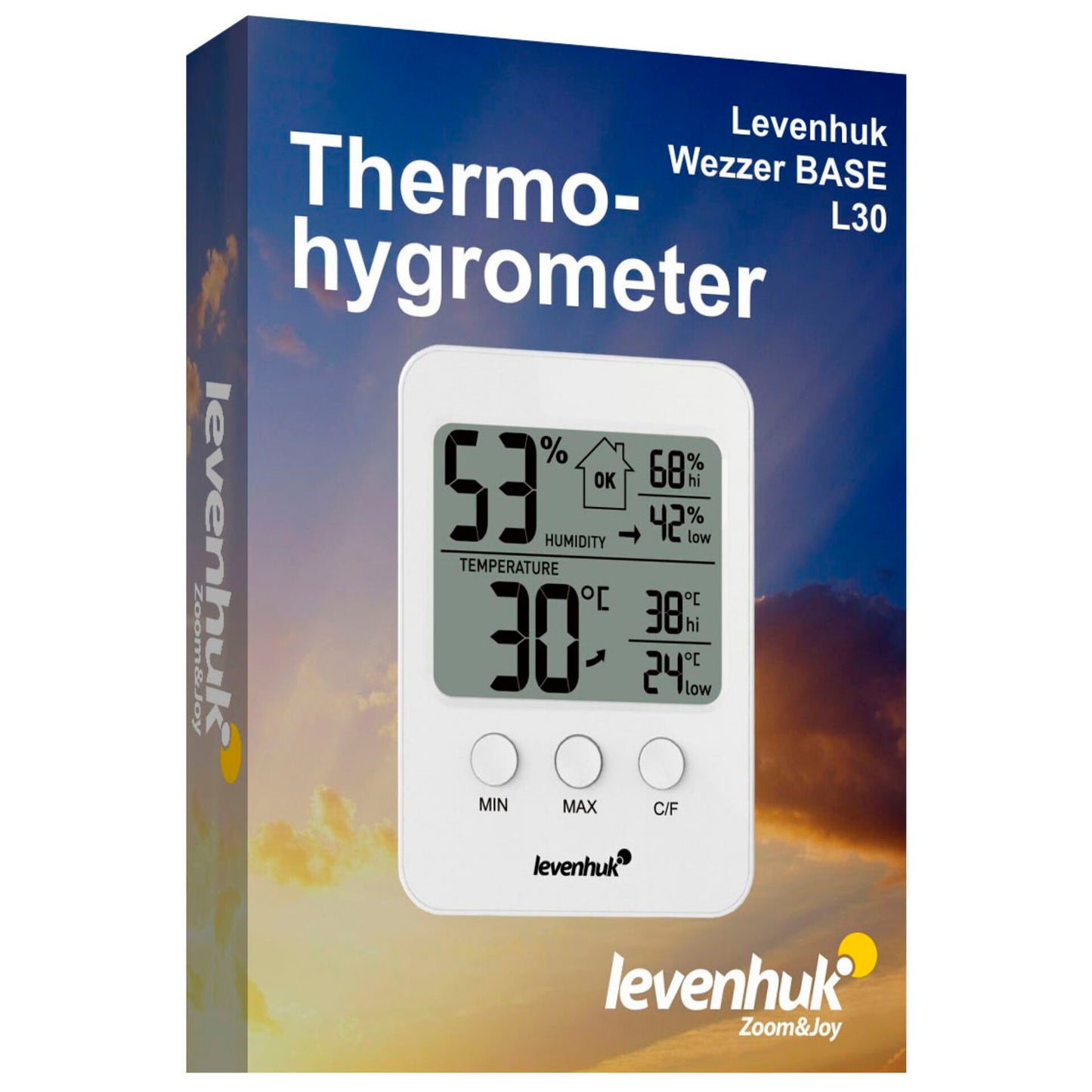 Levenhuk Wezzer BASE L30 Thermohygrometer white