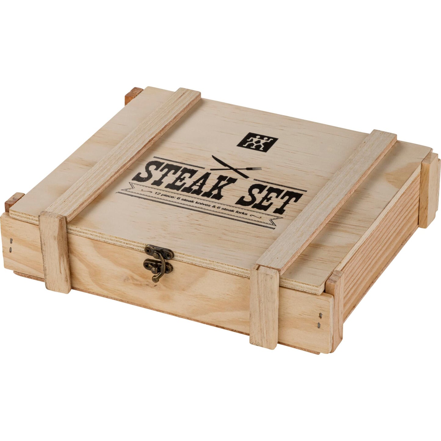 Zwilling Steak Cutlery Set 12 pcs. in woodbox