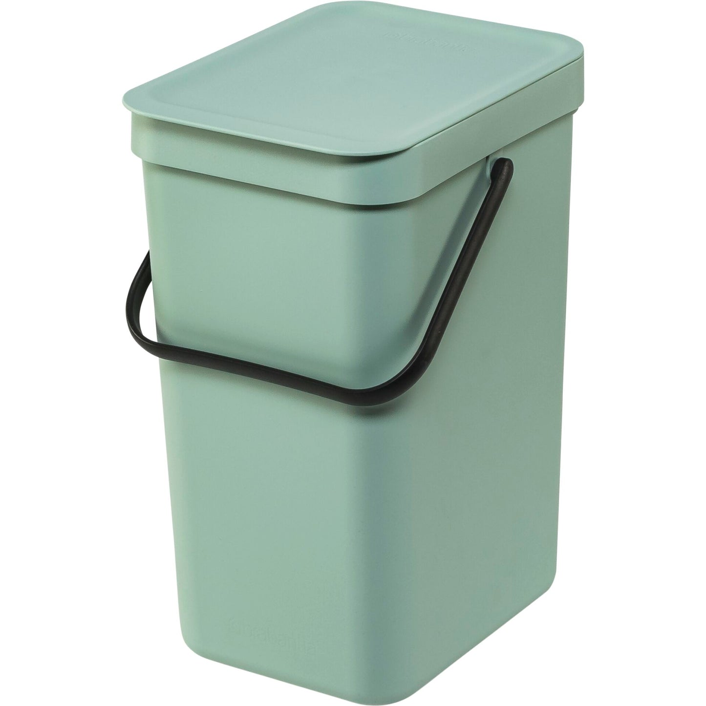 Brabantia Sort & Go Waste Bin 2 x 12 L Dark Grey & Jade Green