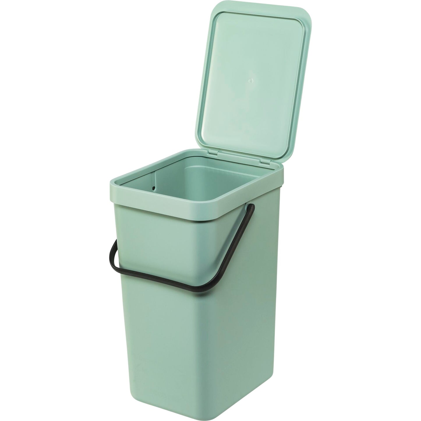 Brabantia Sort & Go Waste Bin 2 x 16 L Dark Grey & Jade Green