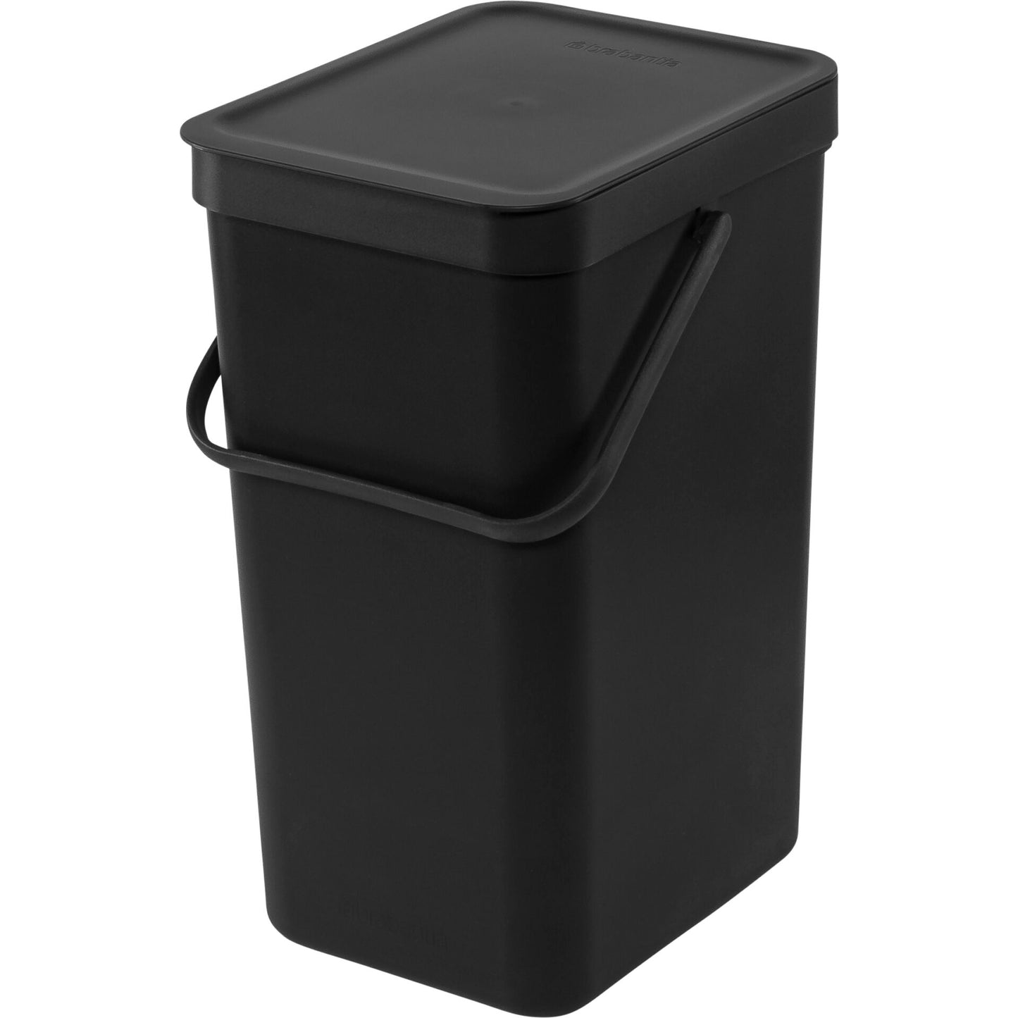 Brabantia Sort & Go Waste Bin 2 x 16 L Dark Grey & Jade Green