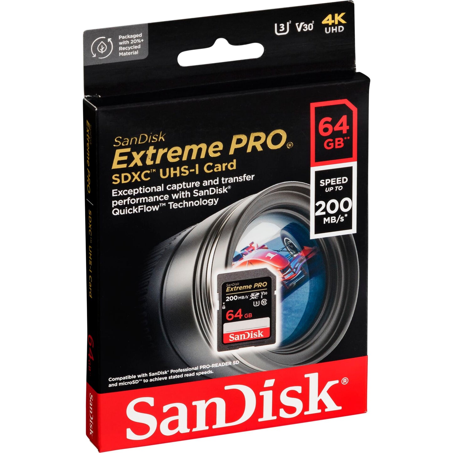SanDisk Extreme Pro SDXC 64GB UHS-I C10 U3 V30