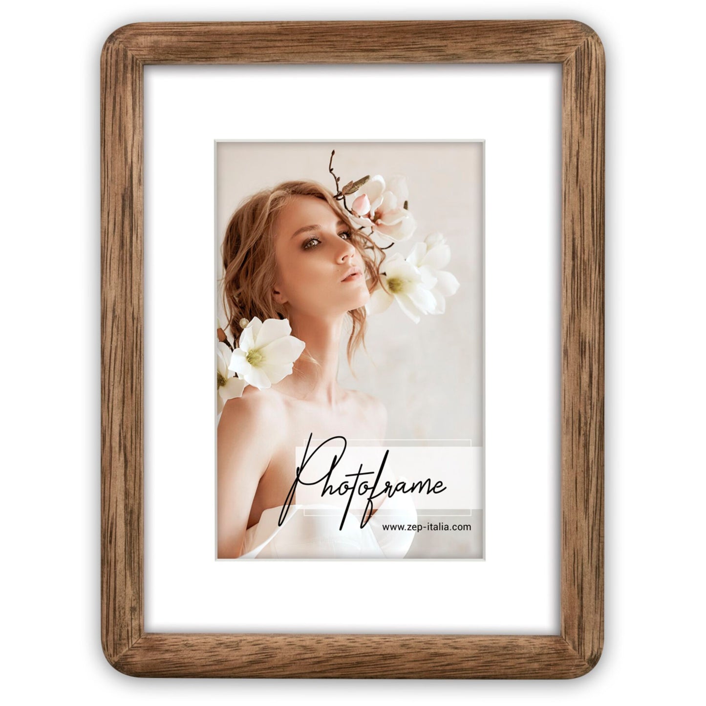 ZEP Gressan 20x30 / 30x40 Wood Frame w. Passepartout BC34P