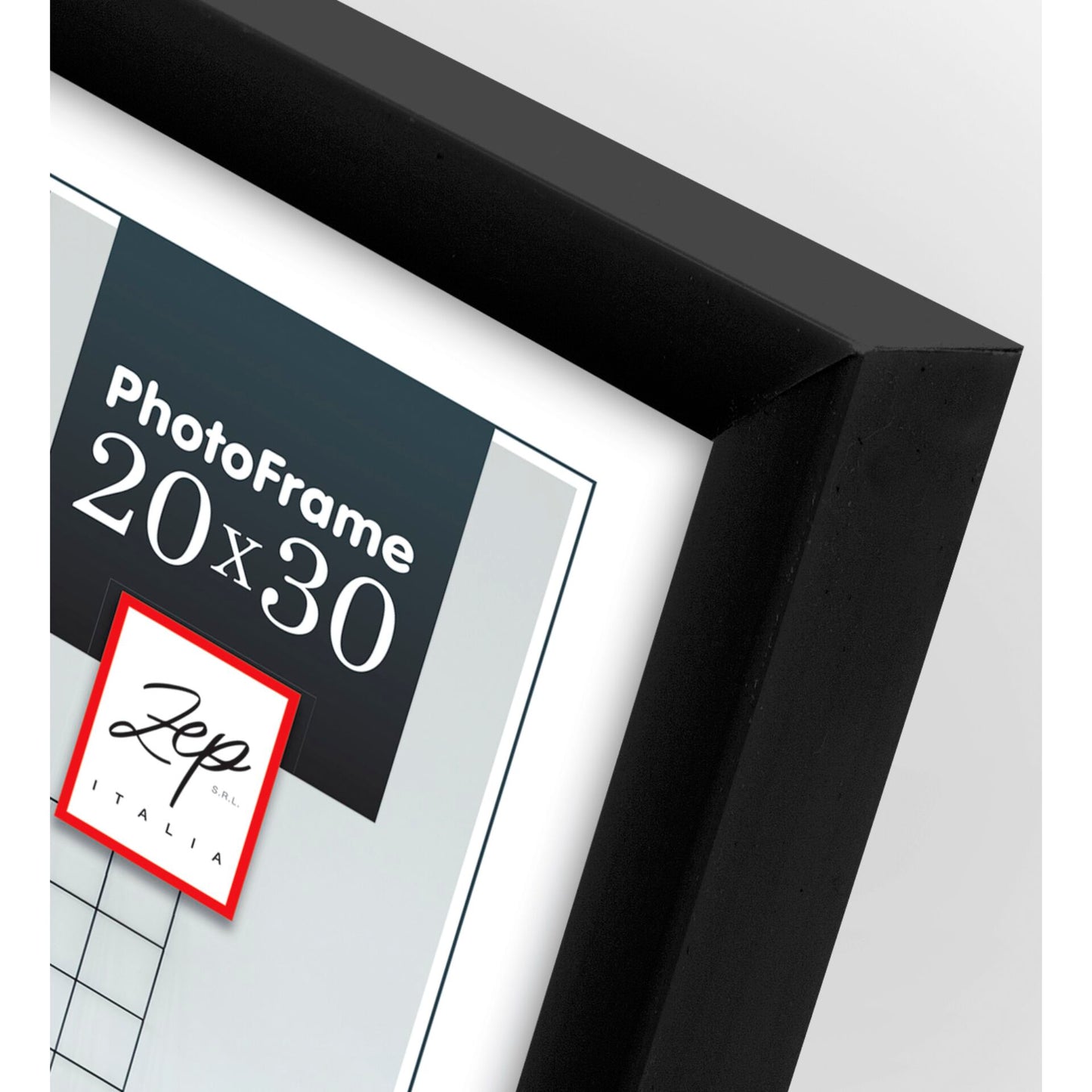 ZEP New Easy black         20x25 Resin Frame KB12