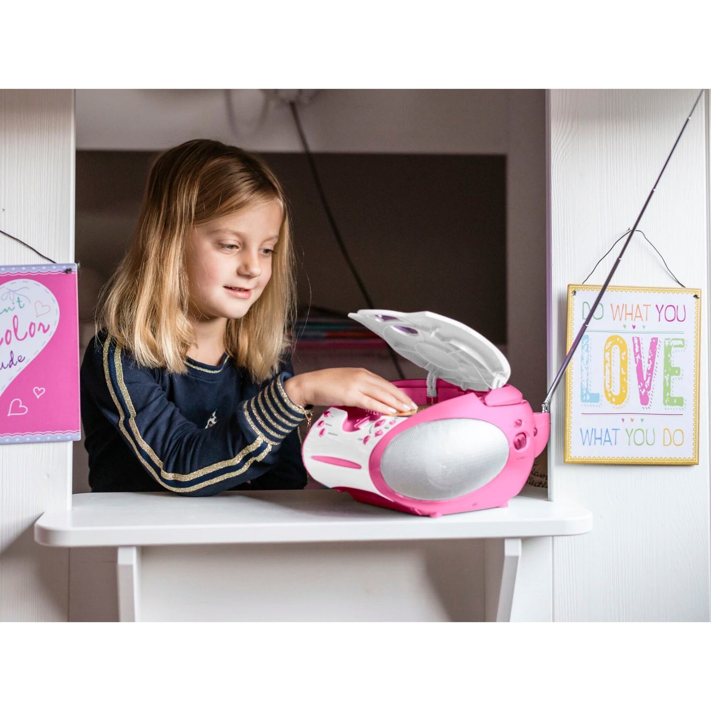 Lenco SCD-24kids pink