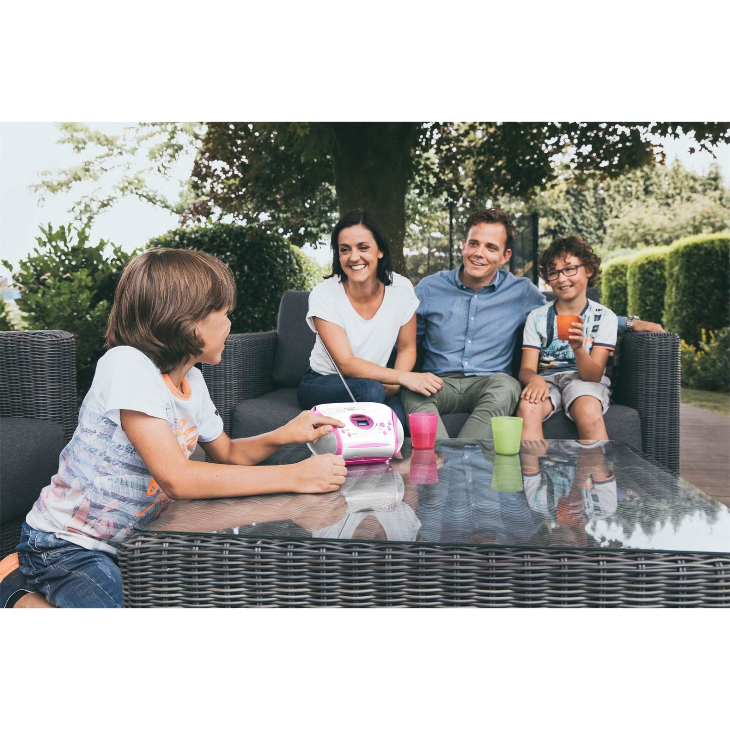 Lenco SCD-24kids pink