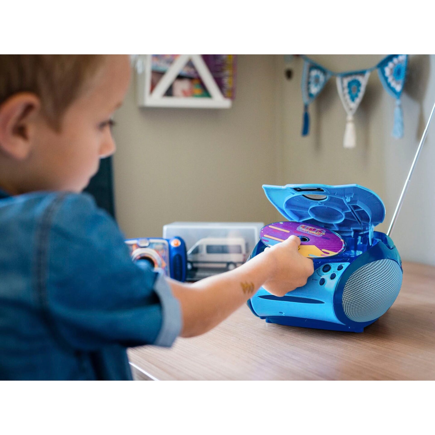 Lenco SCD-24kids blue