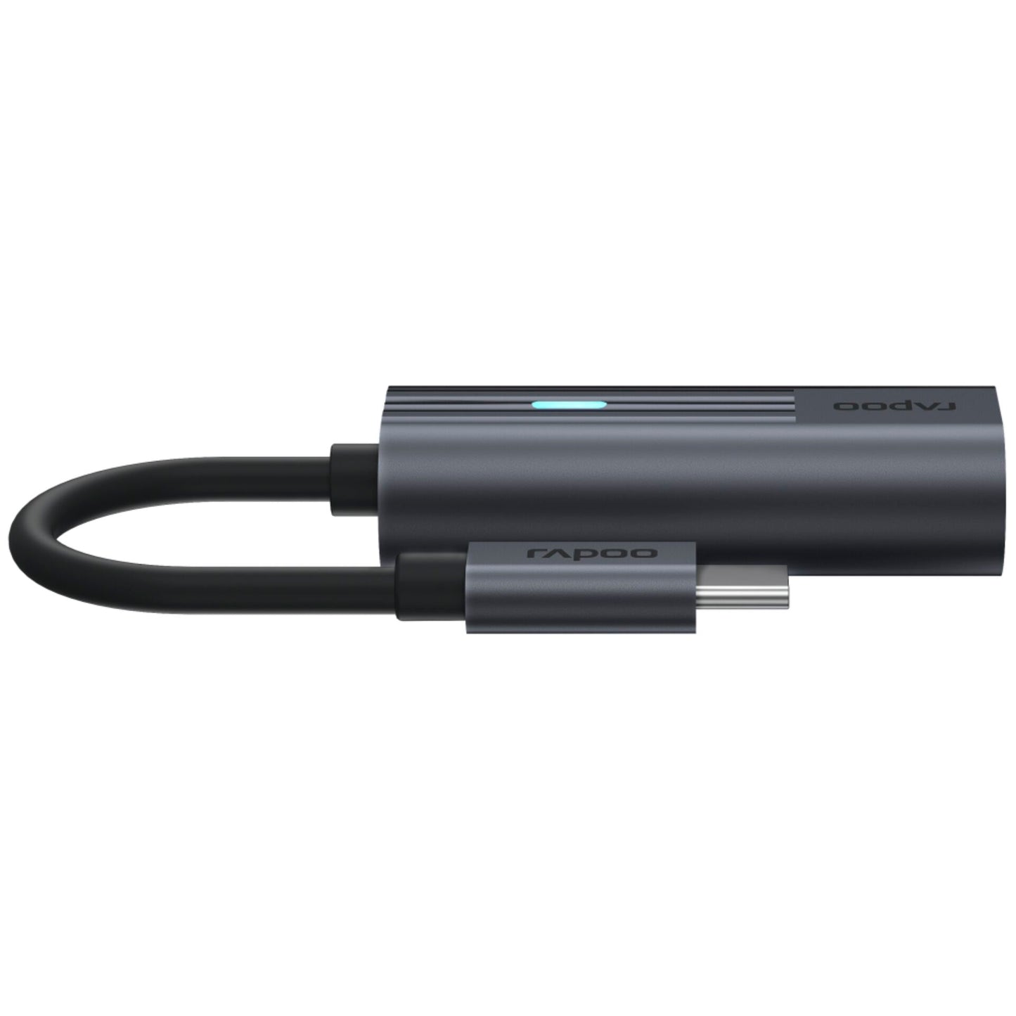 Rapoo USB-C Adapter grey USB-C to 3,5 mm Audio