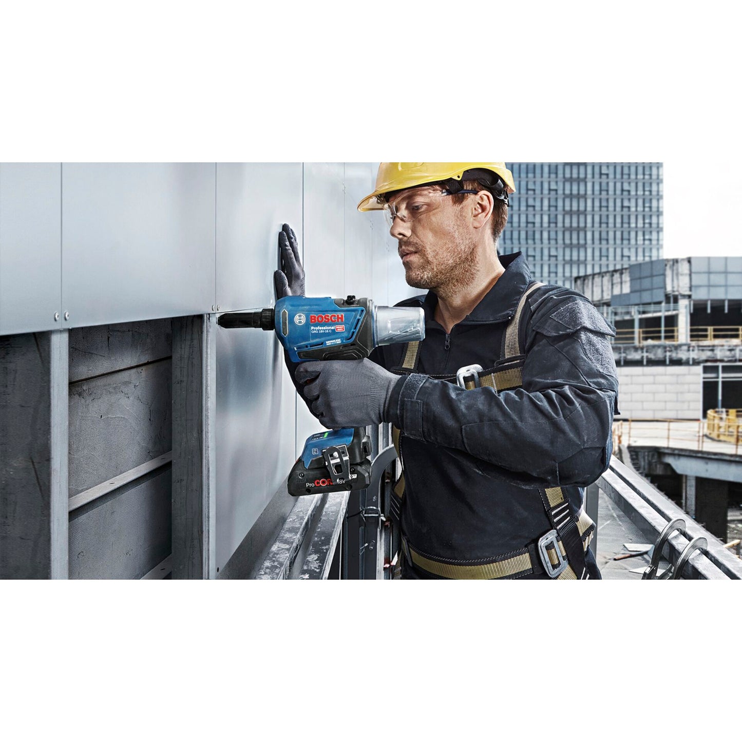 Bosch GRG 18V-16 C solo L-BOXX Cordless Rivet Gun