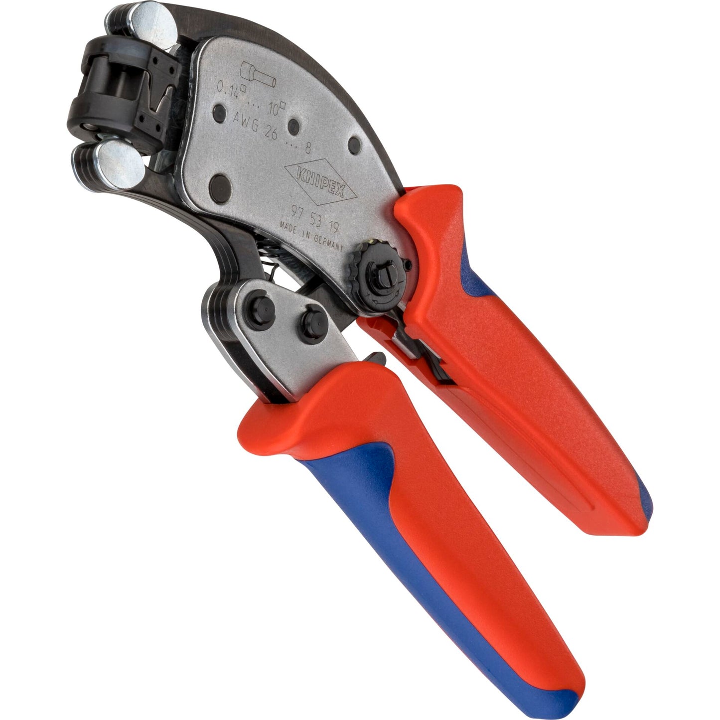 KNIPEX Twistor T Self-adjusting Crimping Pliers for ferrules