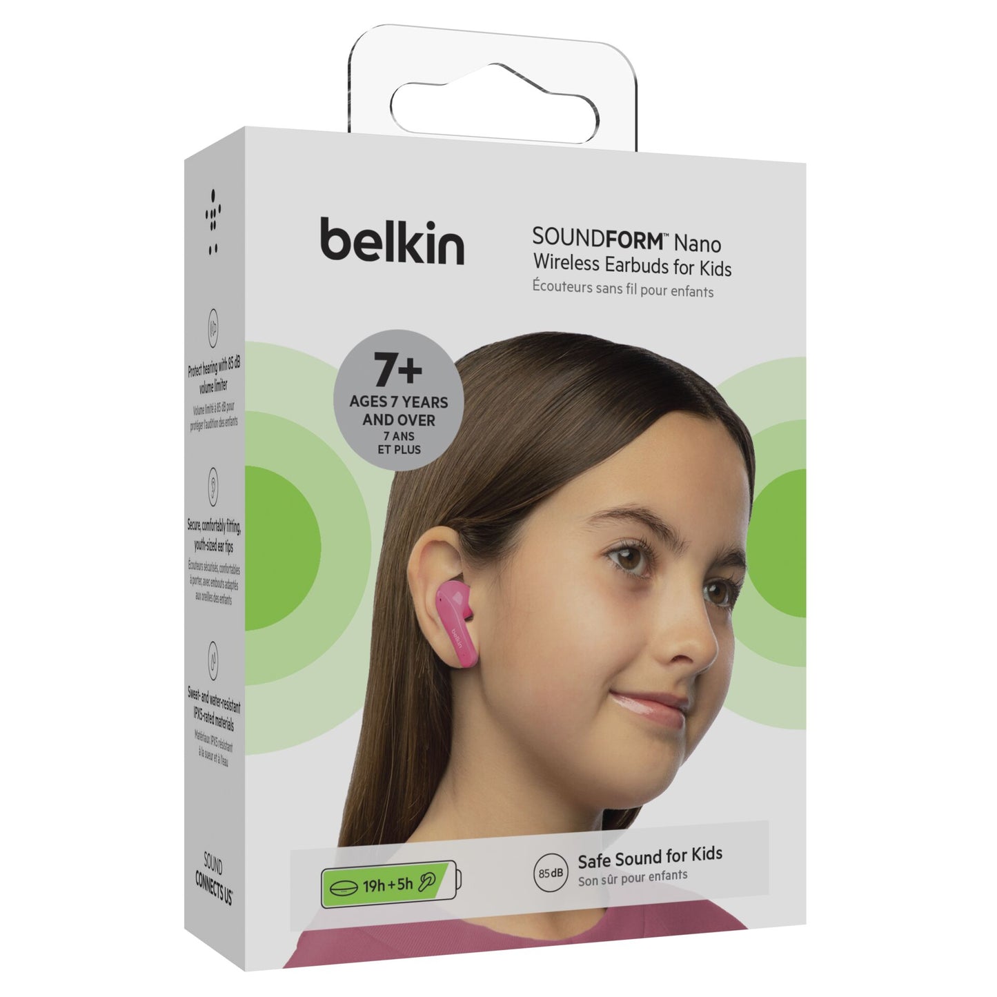 Belkin Soundform Nano Wireless Kids In-Ear pink PAC003btPK