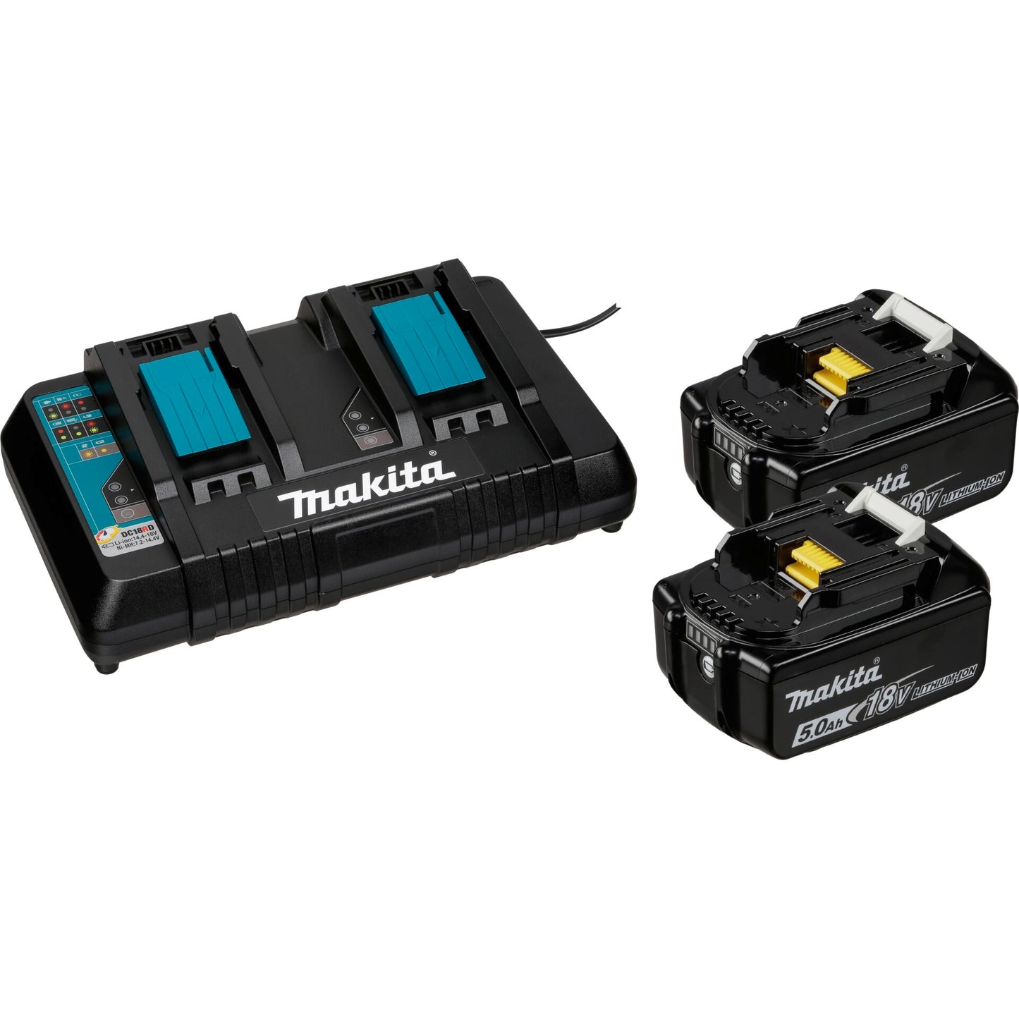 Makita DLM463PT2 cordless lawn mower