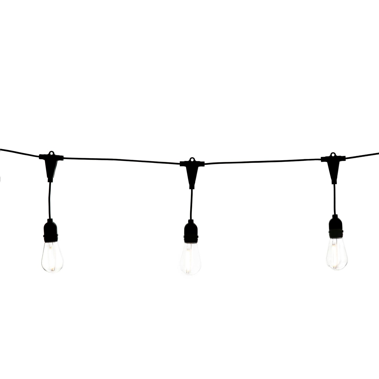 LBM 10m Smart Outdoor Light Chain - 10 x Globe Vintage
