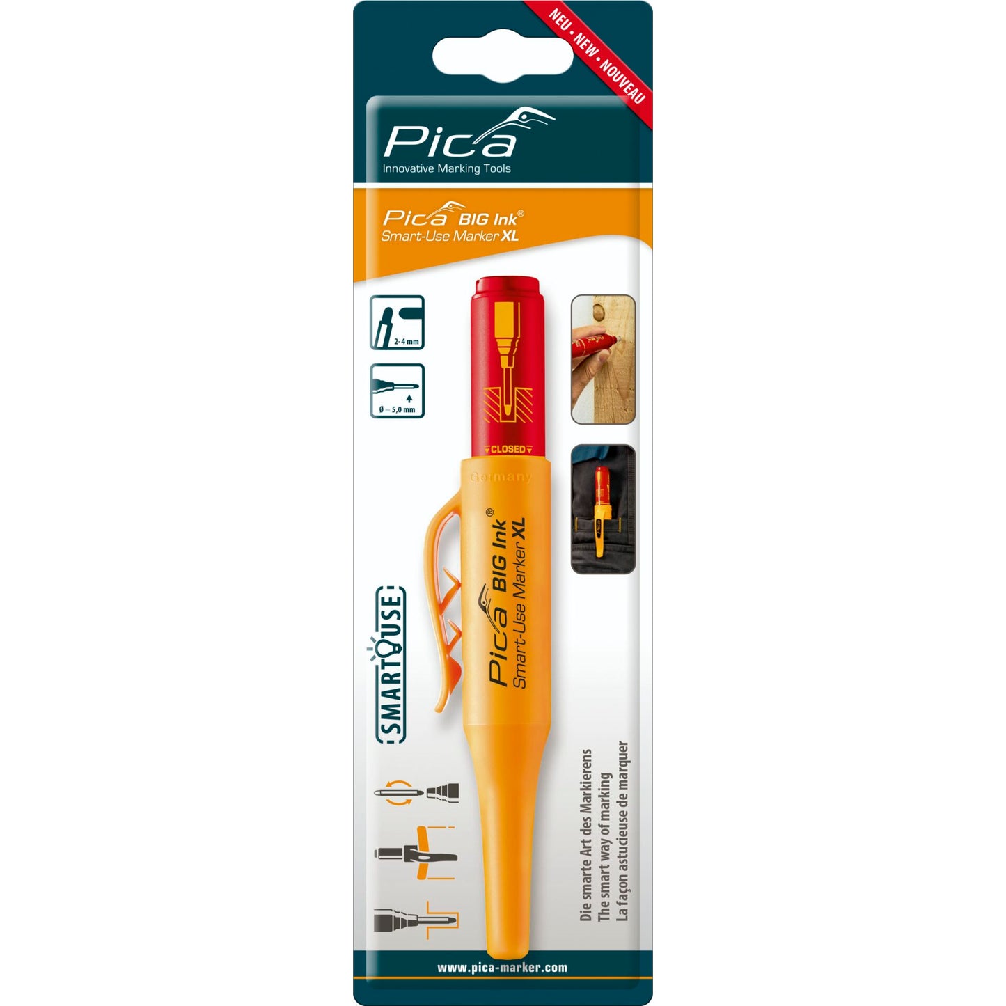 Pica BIG INK Smart-Use-Marker red - SB