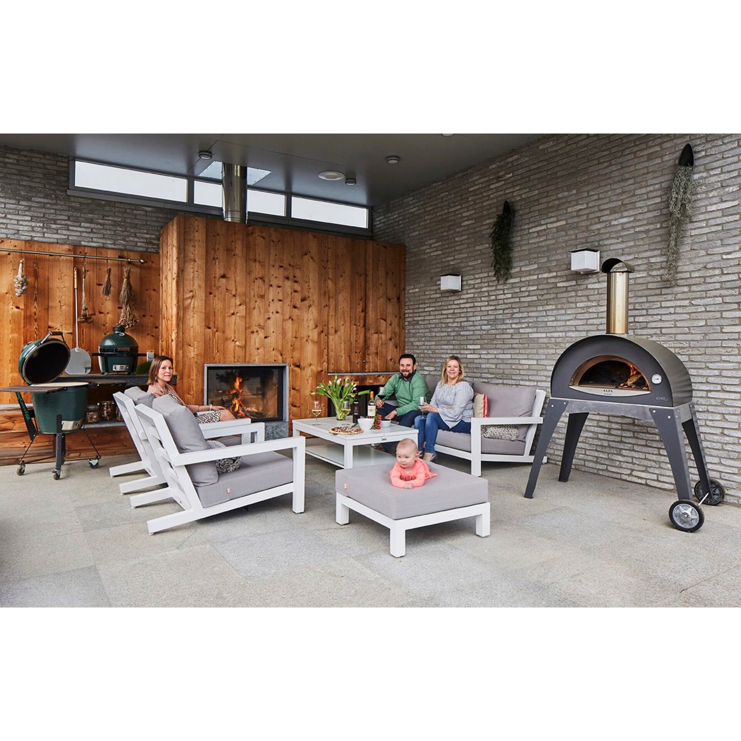 Alfa Forni Ciao Top Pizza Oven Grey