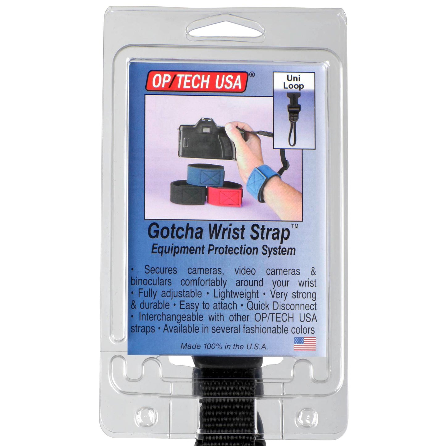 OP TECH Strap System Gotcha Wrist Strap