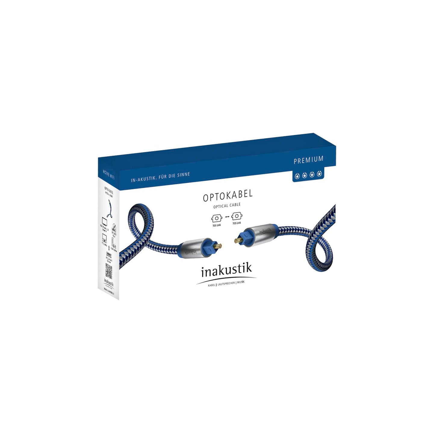 in-akustik Premium Optical Cable Toslink - Toslink 3,0 m