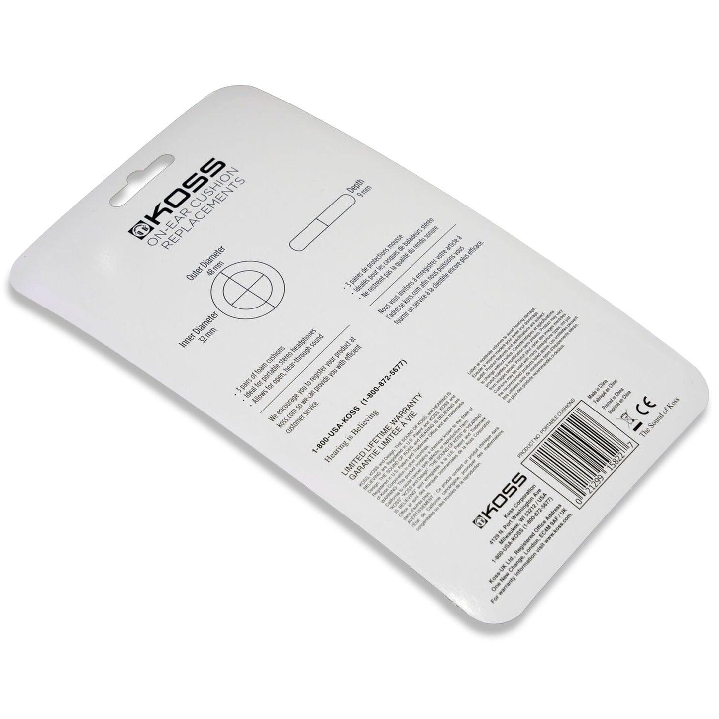 Koss PortaPro Class. Ear Pads 3 pairs