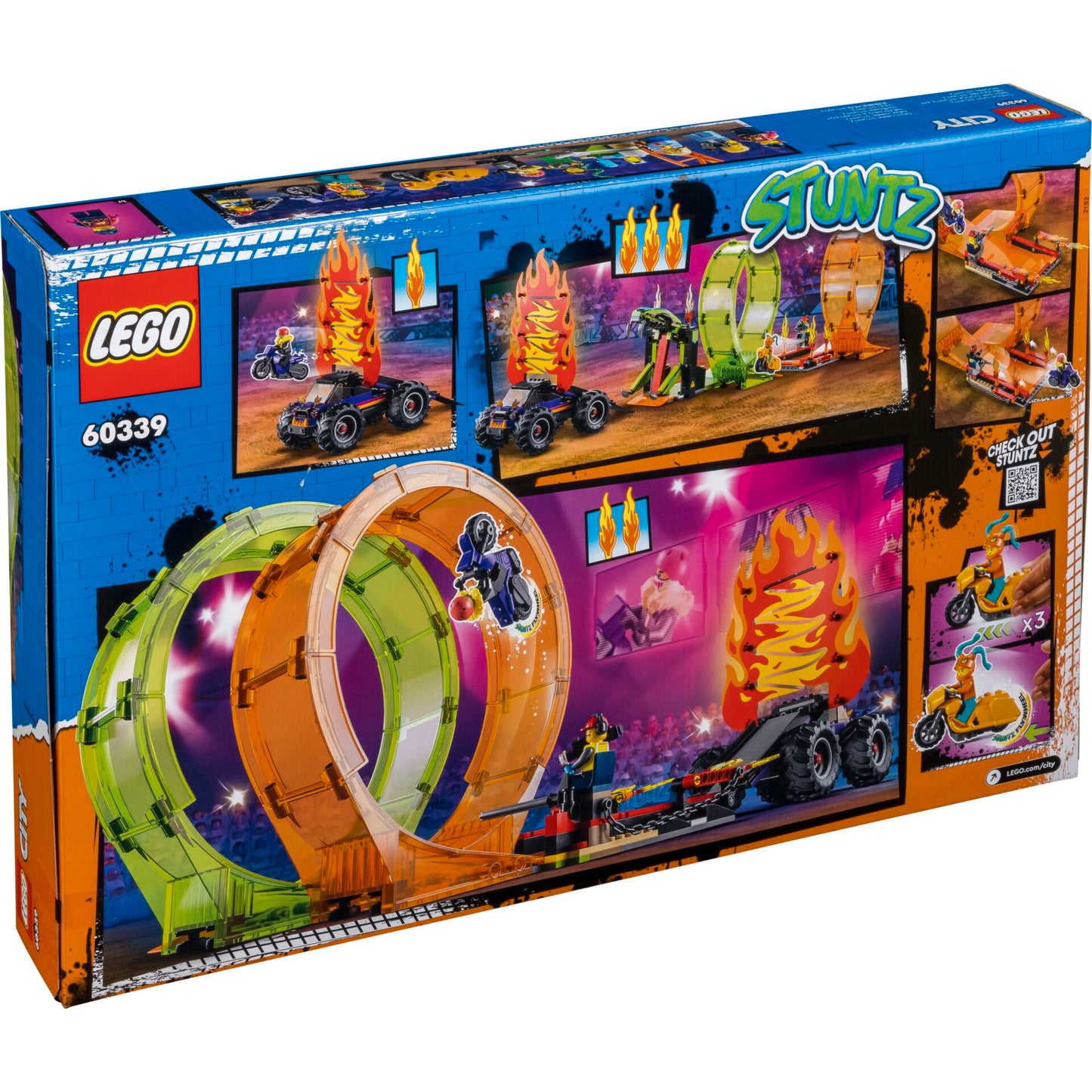 LEGO City Stuntz 60339 Double Loop Stunt Arena