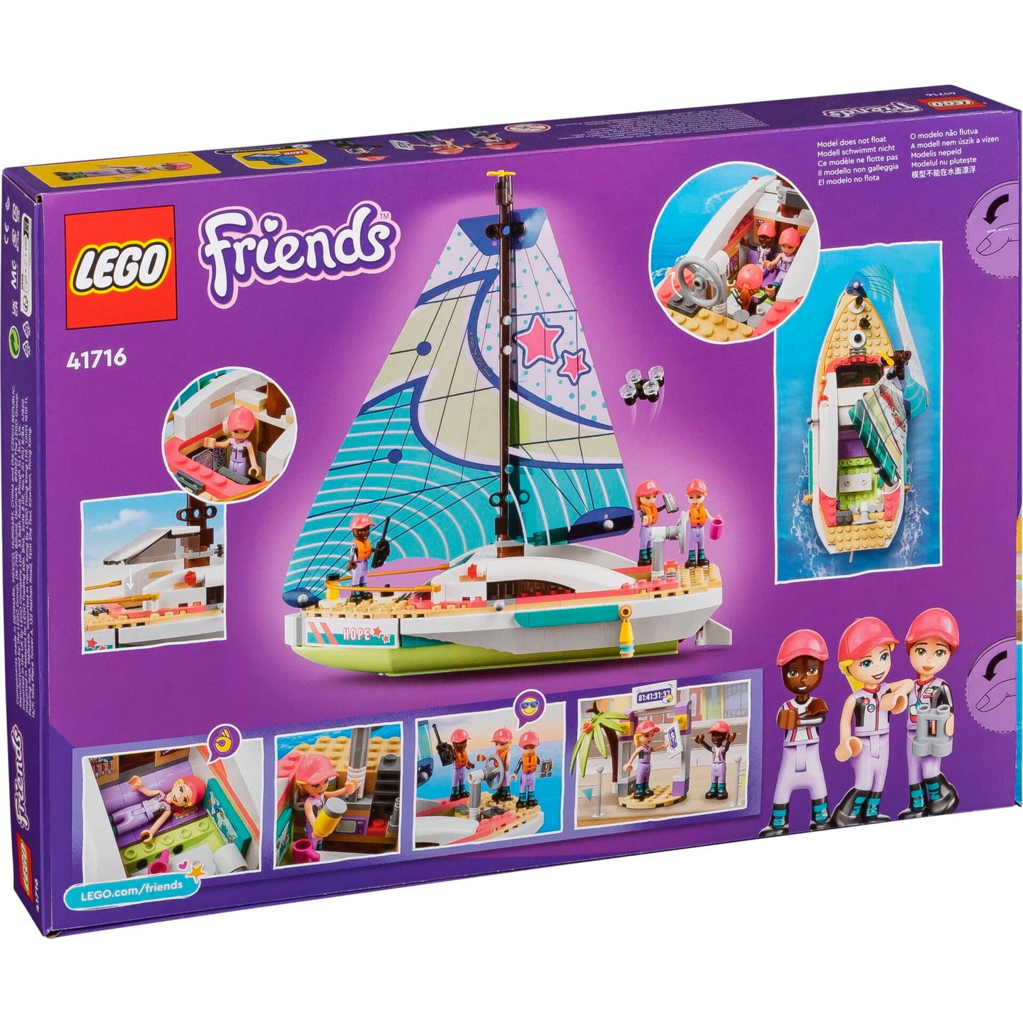 LEGO Friends 41716 Stephanie's Sailing Adventure
