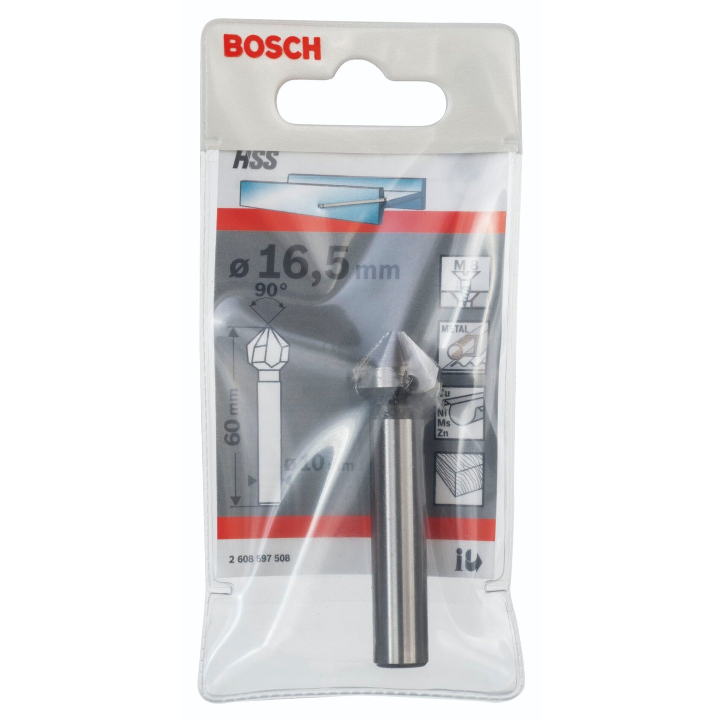 Bosch Countersink 16,5mm M8