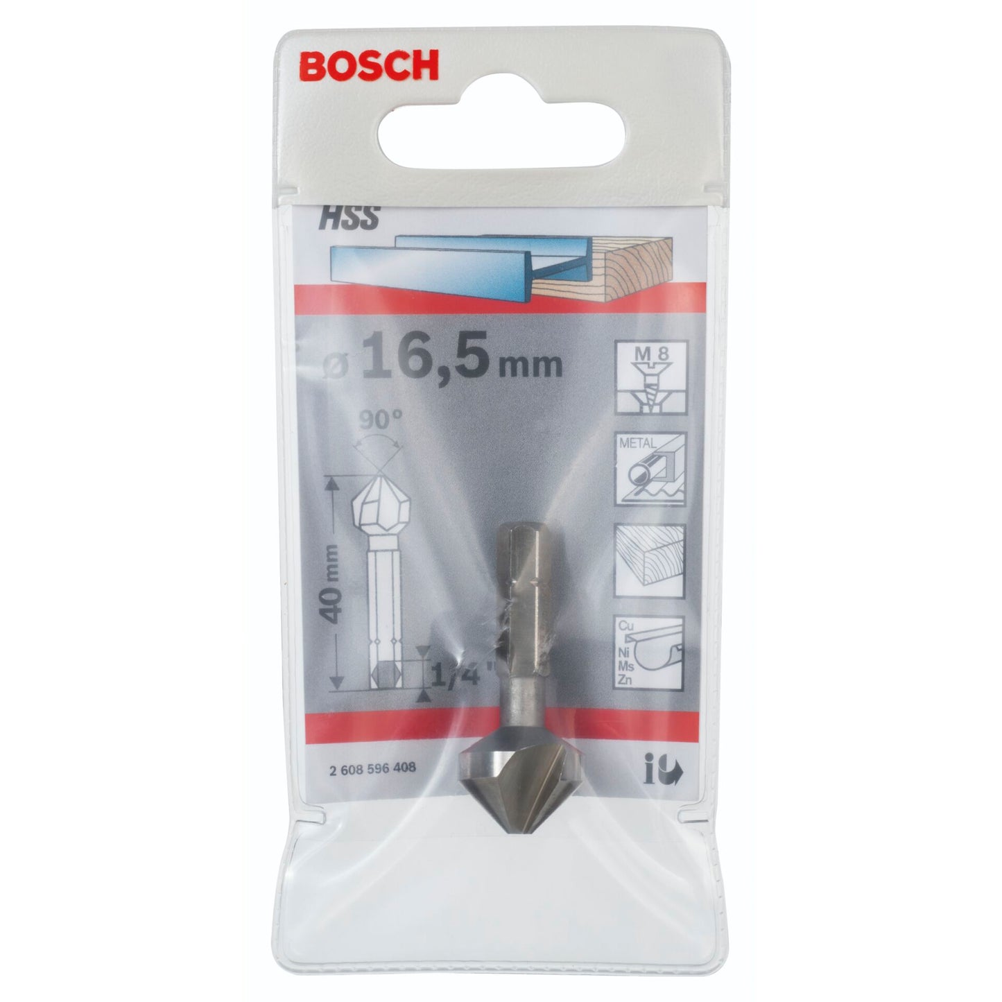 Bosch Countersink 16,5mm M8