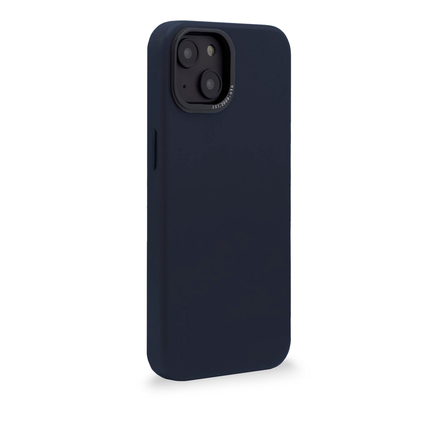 Decoded Leather Backcover iPhone 14 Steel Blue