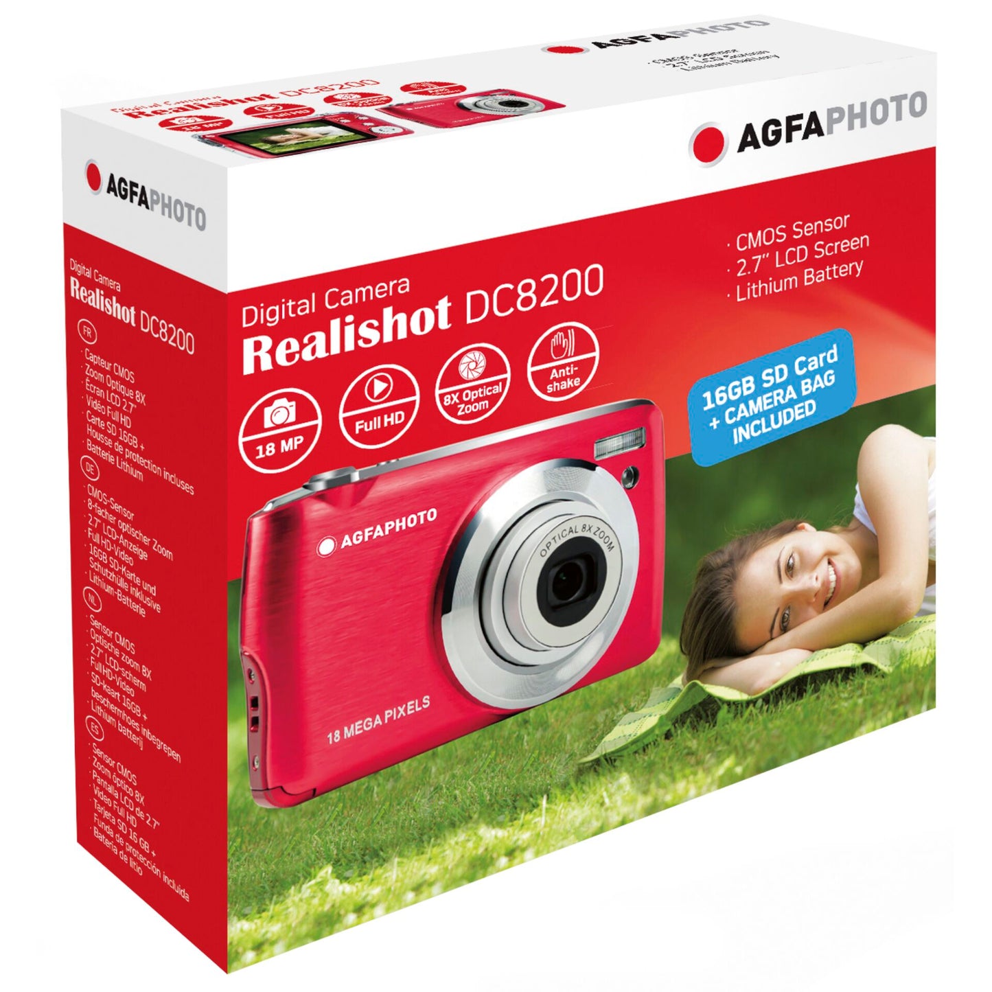 AgfaPhoto Realishot DC8200 red