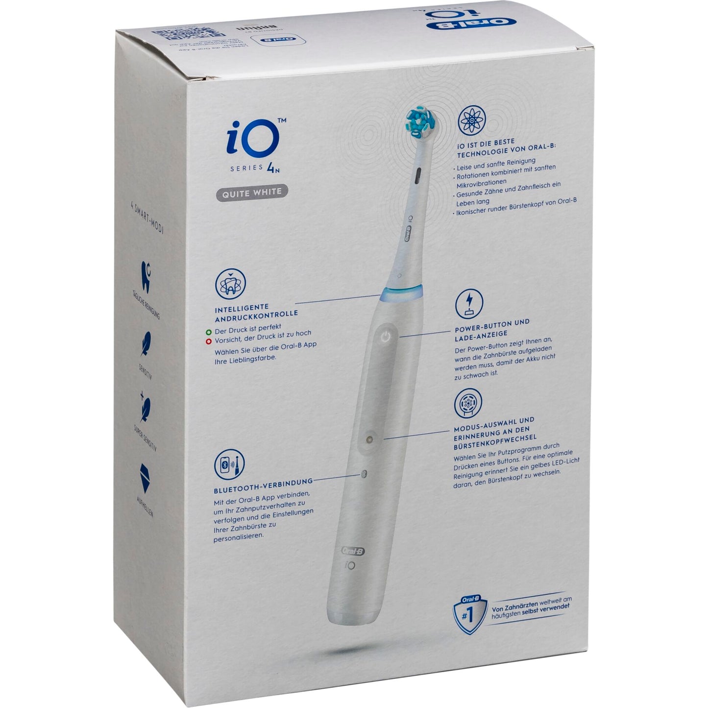 Oral-B iO Series 4 Quite White + case