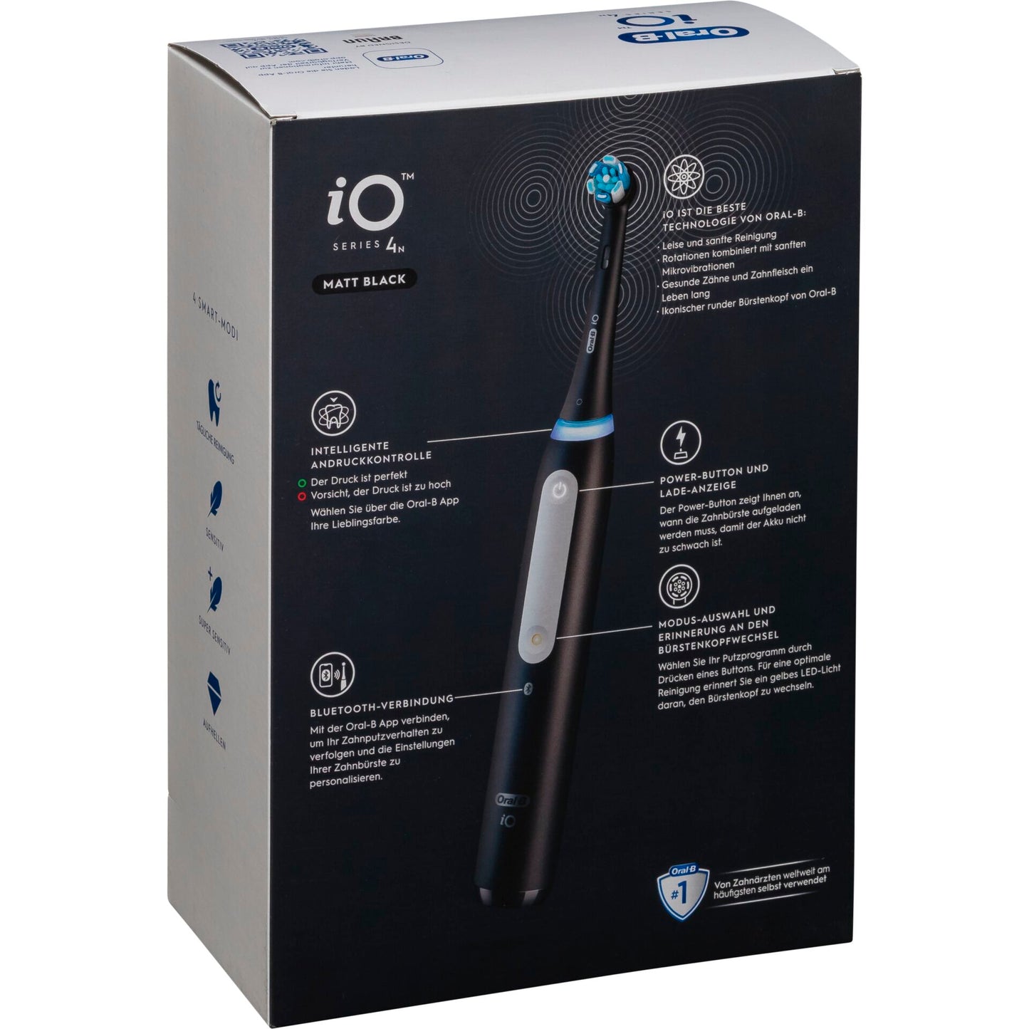 Oral-B iO Series 4 Matt Black + case