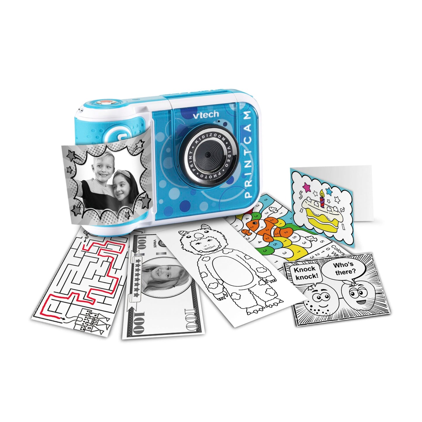 VTech Kidizoom Print Cam blue