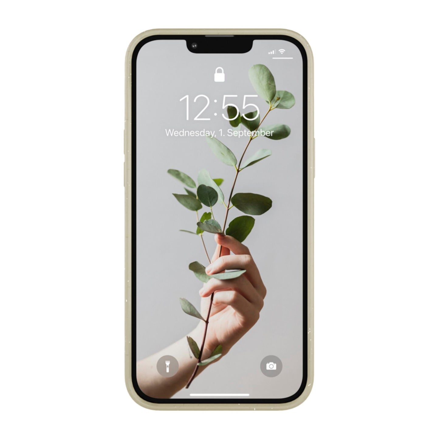 Woodcessories Clear Case MagSafe Offwhite iPhone 14