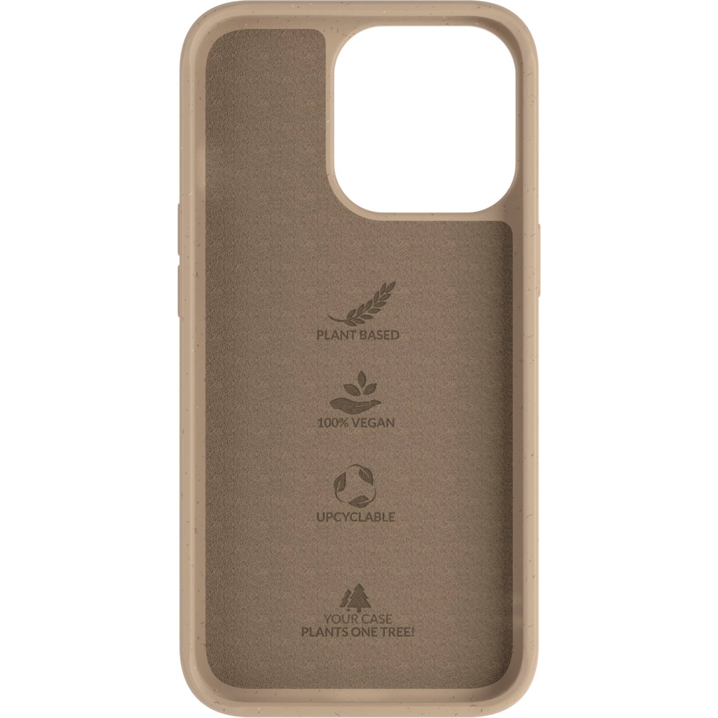 Woodcessories Bio Case MagSafe Taupe iPhone 14 Pro