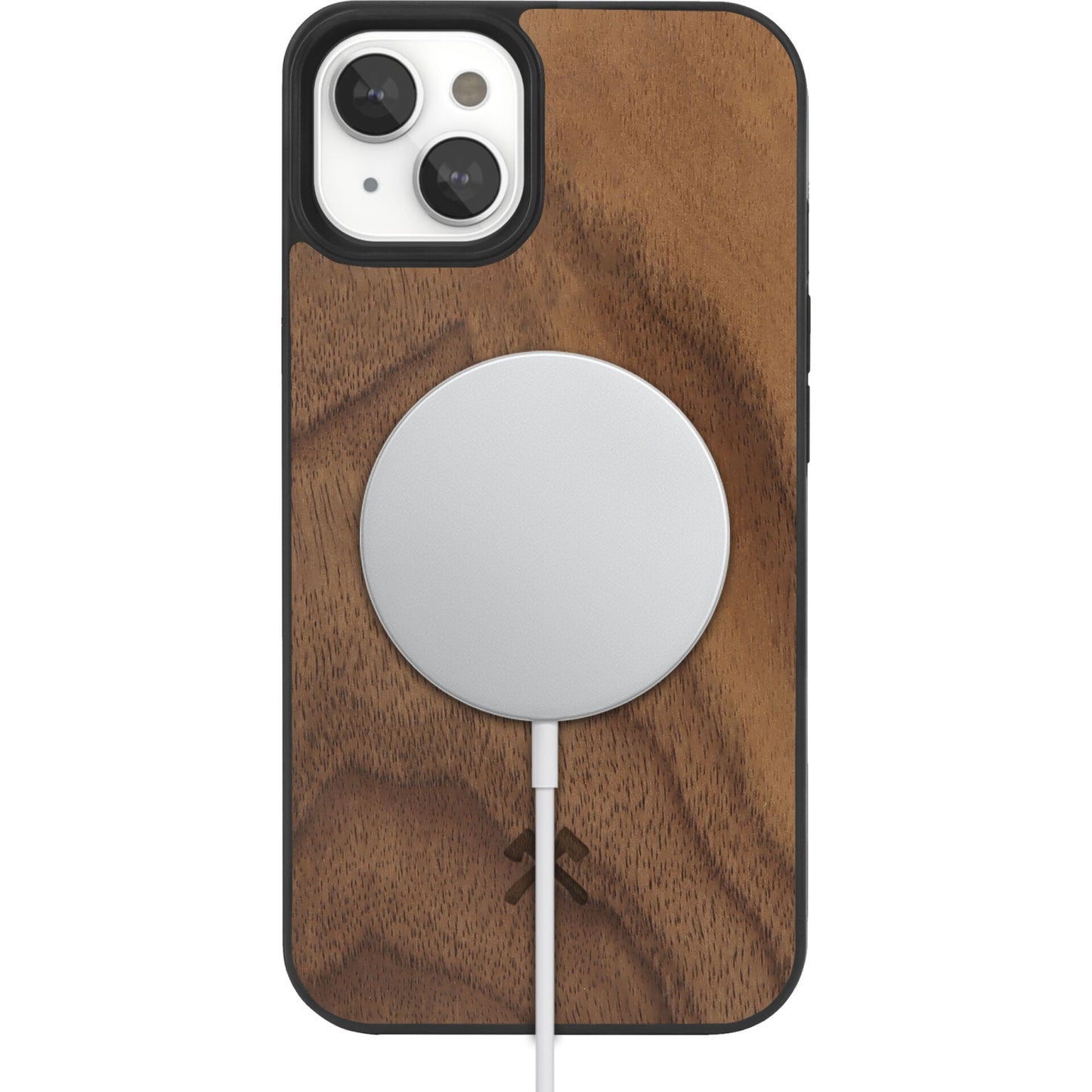Woodcessories Bumper Case MagSafe Walnut iPhone 14 Plus