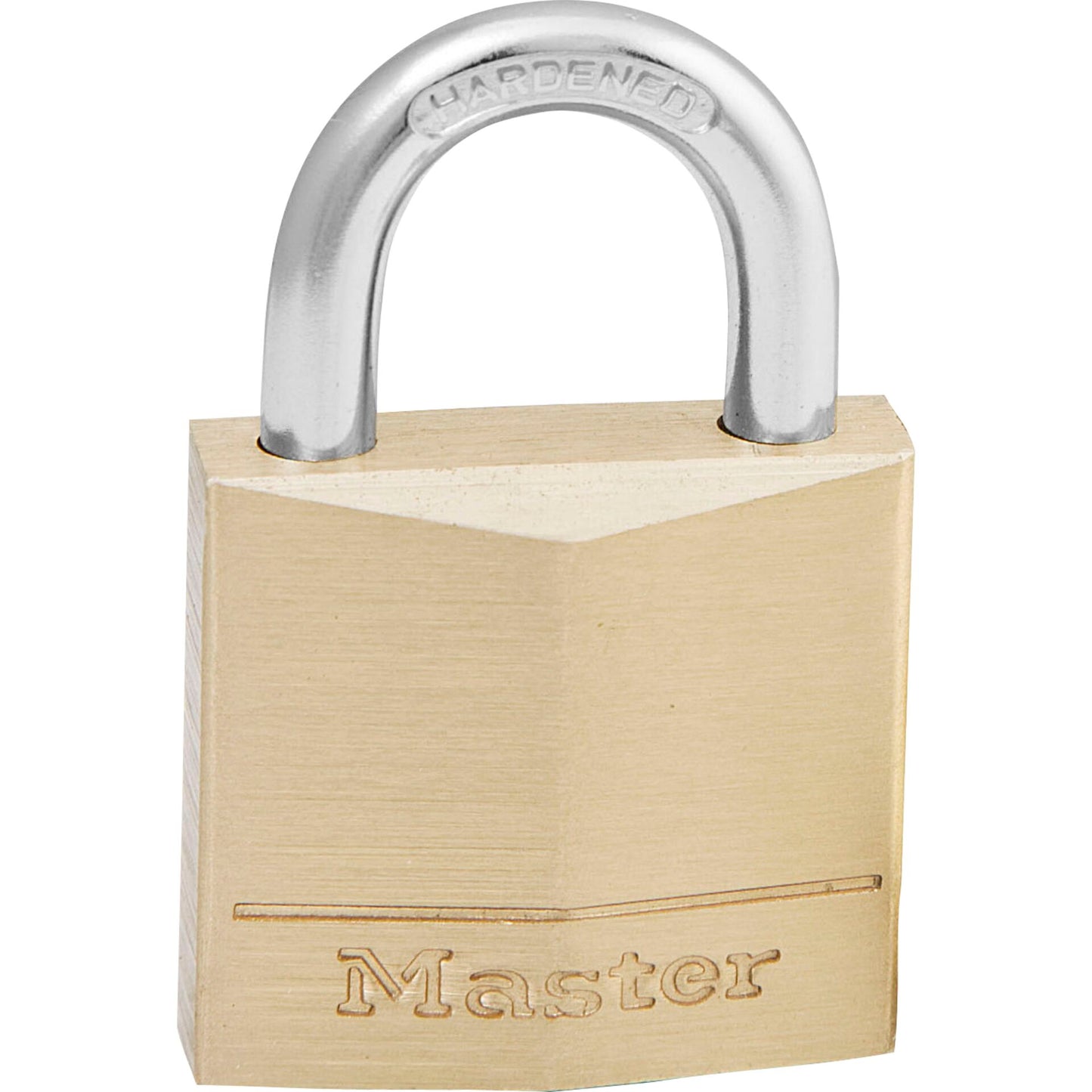 Master Lock Solid Brass Body Padlock 16mm 4-Pin Cyl. 130EURD