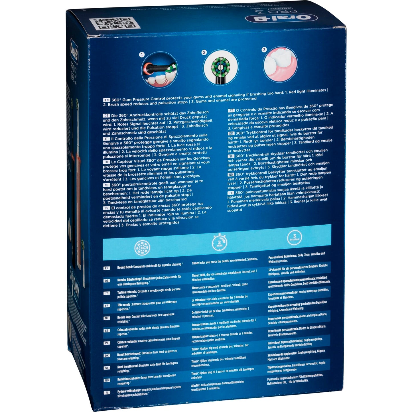 Oral-B PRO 3 3900 Duopack Black-Pink Edition JAS22