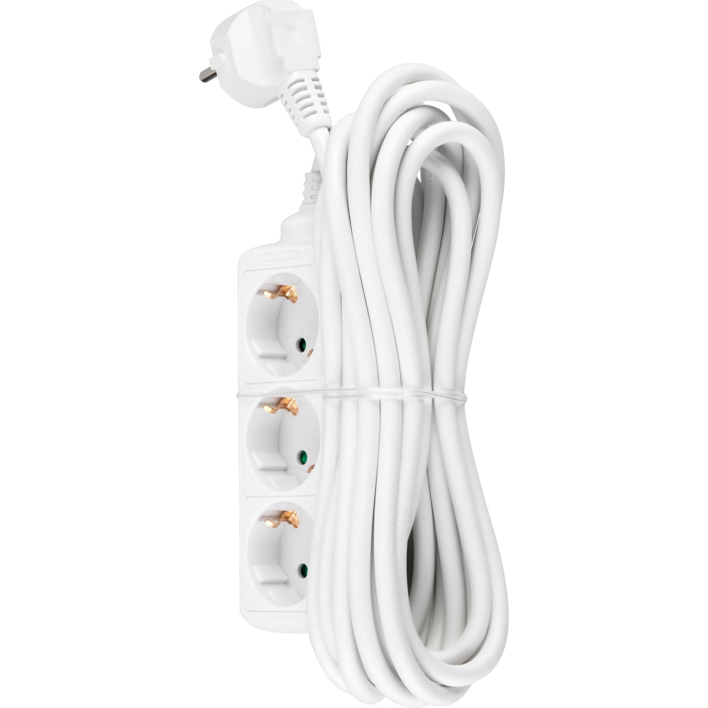 REV Outlet Strip 3-fold Standard 5m white